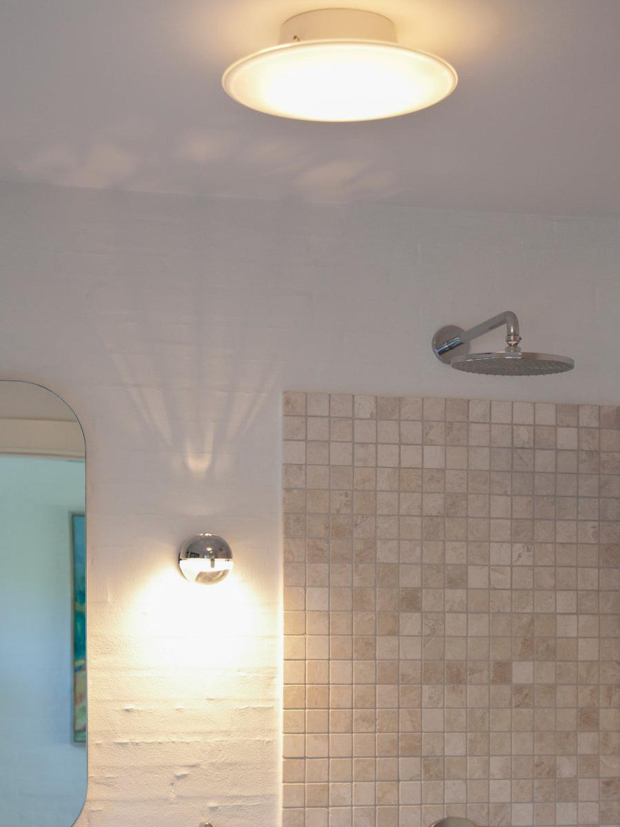 Modern White Disc Wall-Ceiling Light