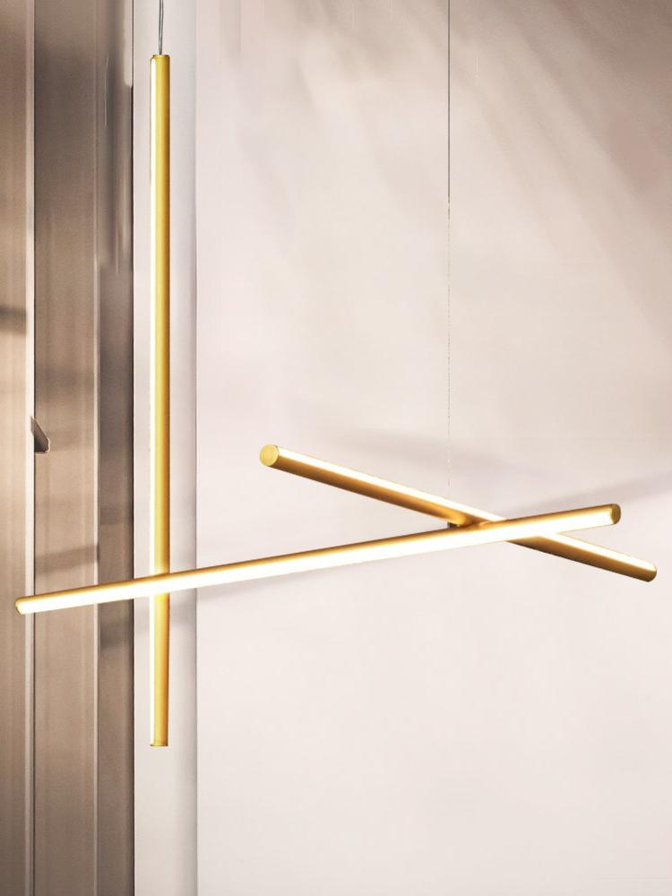 Art Geometry Indirect lighting Coordinates S1 Champagne Hanging Lamp